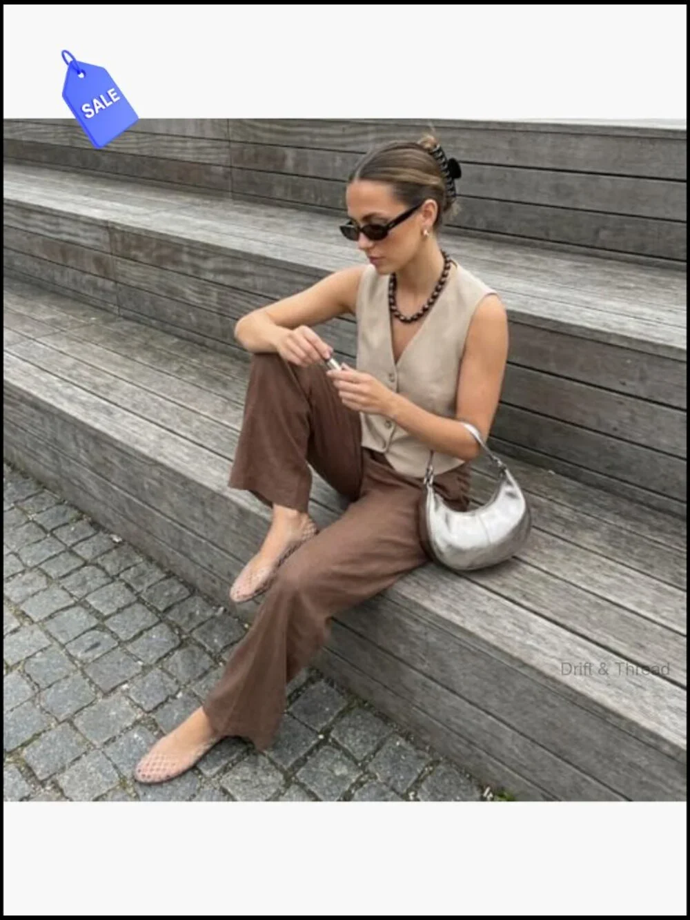 Womens Comfortable Slip On Pointed Toe Ballet Flats